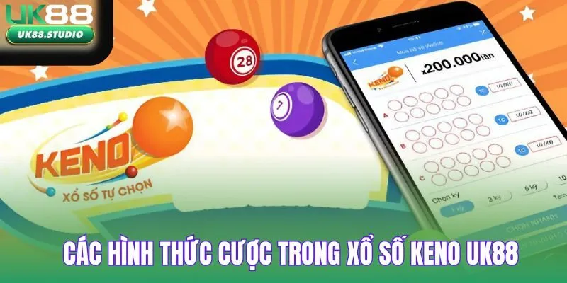 Nắm bắt các hình thức cược trong xổ số Keno